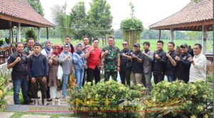 Kodim 0411/KM Bersama Jurnalis Wujudkan Sinergitas Yang Solid 