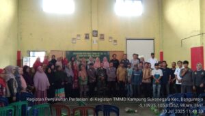 Satgas TMMD ke 125 Kodim 0411/KM Gelar Sasaran Non Fisik Penyuluhan Pertanian