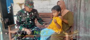 Satgas TMMD Kodim 0411/KM Menghadirkan Sentuhan Peduli Melalui Pemeriksaan Kesehatan