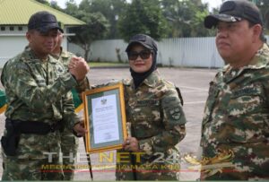 Bupati Ela Siti Nuryamah Resmi Jadi Warga Kehormatan Kodim 0429/Lampung Timur