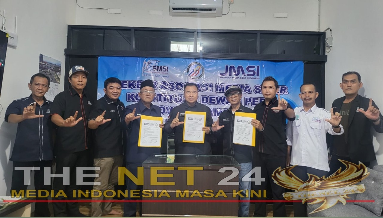 Tiga Organisasi Media Siber di Lampung Bentuk Sekretariat Bersama, Tanda Tangani Pakta Integritas