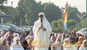 IdulFitri di Lampung Timur: Tanpa Kemewahan Halal Bihalal, Bupati Ella Pilih Berbagi di Jabung