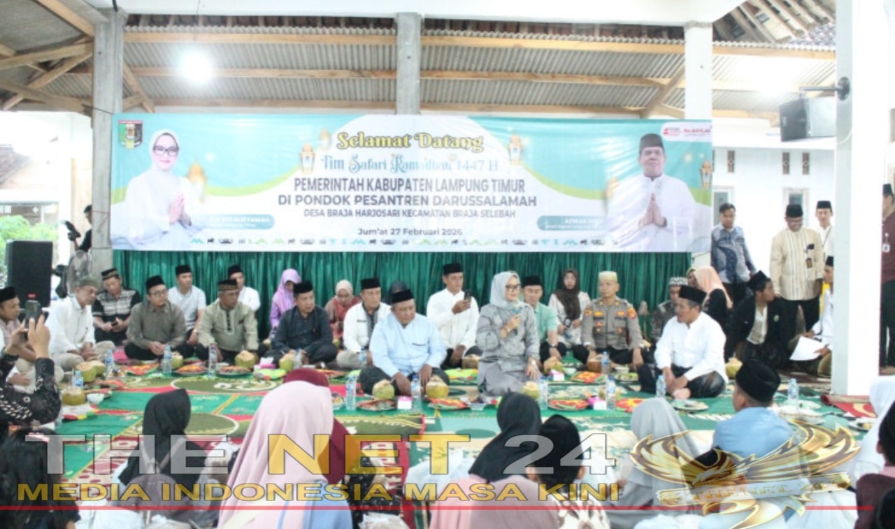 Safari Ramadan di Braja Selebah, Bupati Ela Siti Nuryamah Serahkan Hibah dan Santunan