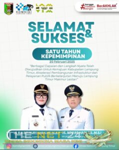 Satu Tahun Kepemimpinan Ela–Azwar di Lampung Timur, Deretan Capaian Nyata dan Pembangunan Menyeluruh Tahun Pertama