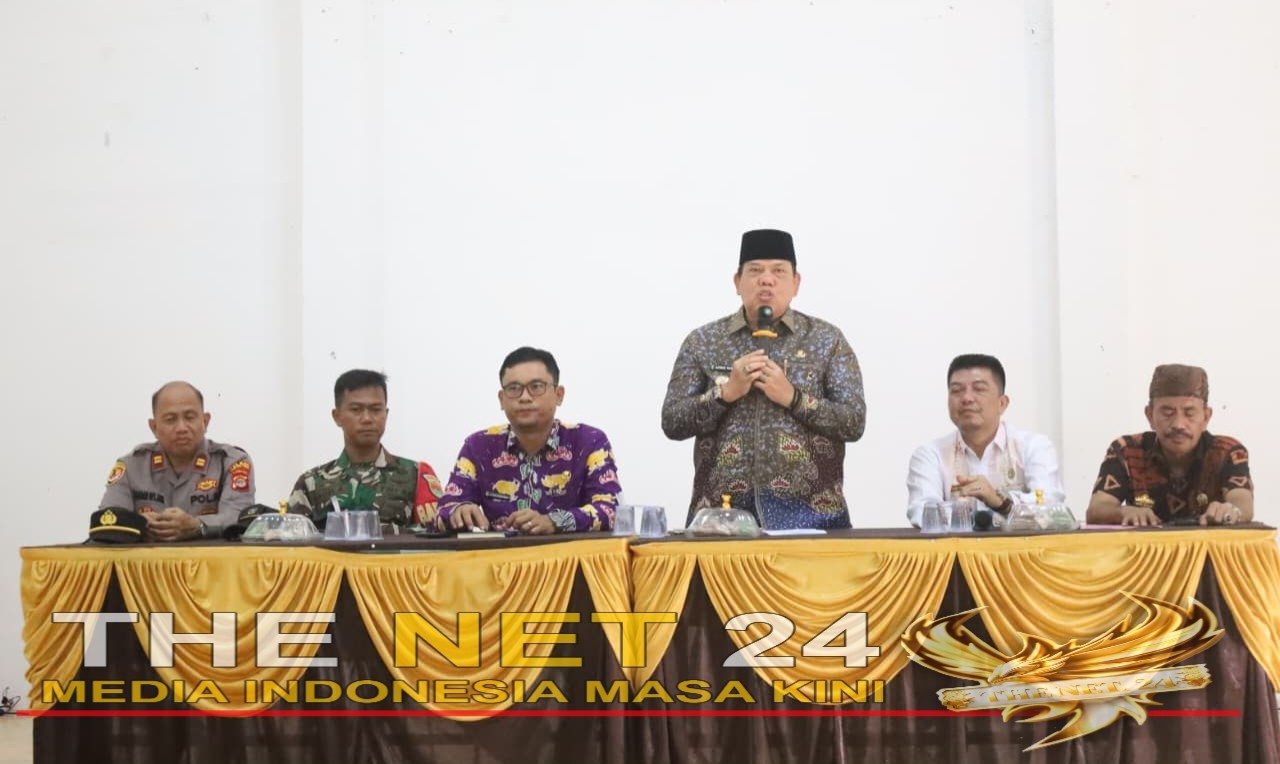 Wabup Azwar Hadi Pantau Penyaluran Bantuan Pangan 523 KPM di Batanghari Nuban