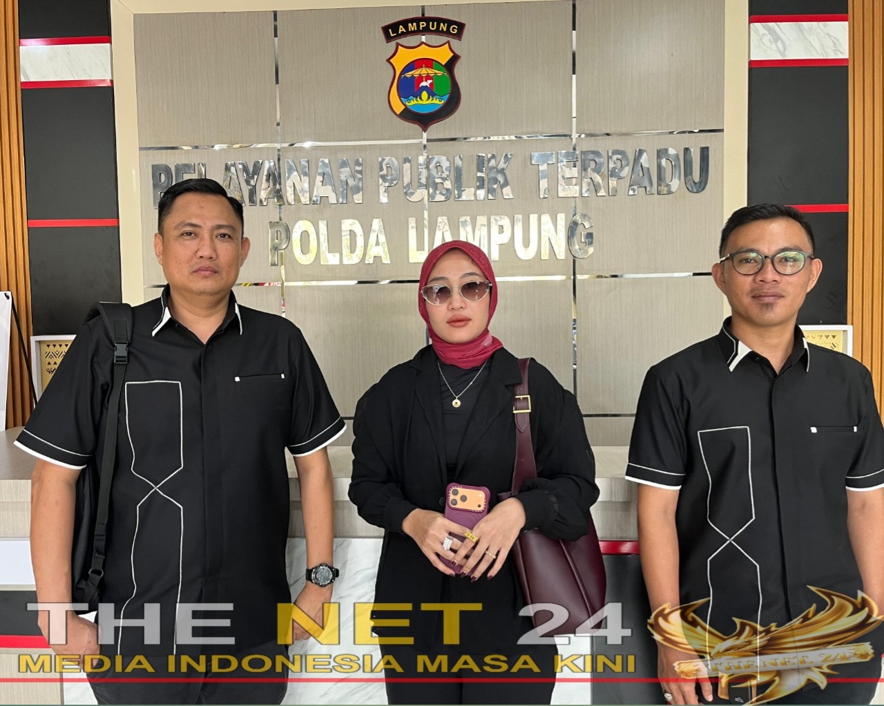 Tanya Progres Laporan, Dwi Anisa Datangi Propam Polda Lampung