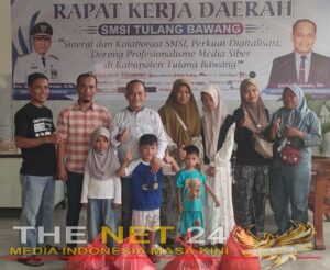 Konsisten! SMSI Tulang Bawang Gelar Jumat Berkah ke-101, Bagikan Sembako untuk Anak Yatim