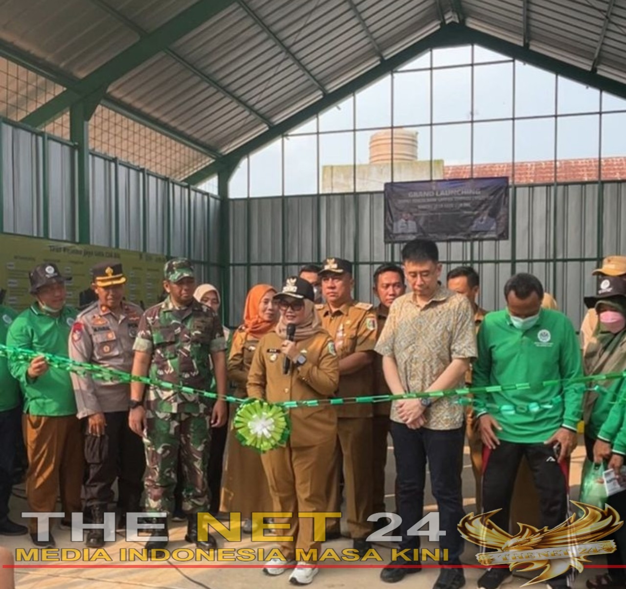 Resmikan TPST Rantau Jaya Udik, Bupati Ela: Awal Pengelolaan Sampah Modern di Lampung Timur