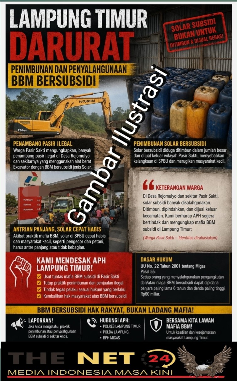 Solar Subsidi Langka, Diduga Disedot Tambang Ilegal di Pasir Sakti Lampung Timur