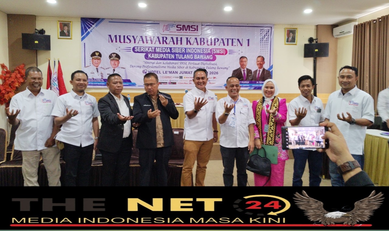 SMSI Lampung Timur Hadiri Muskab SMSI Tulang Bawang, Abdul Rohman Kembali Nahkodai SMSI