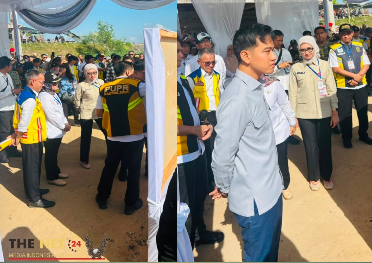 Disambut Ribuan Warga, Wapres Gibran Tinjau Jembatan Kali Pasir Bersama Bupati Ela