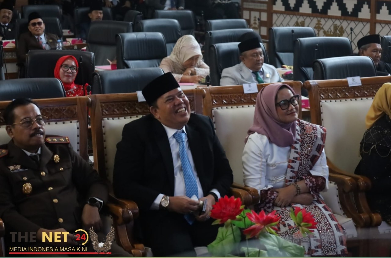 Bupati Ela dan Wabup Azwar Hadiri Pidato Kenegaraan Presiden di Paripurna DPRD Lamtim