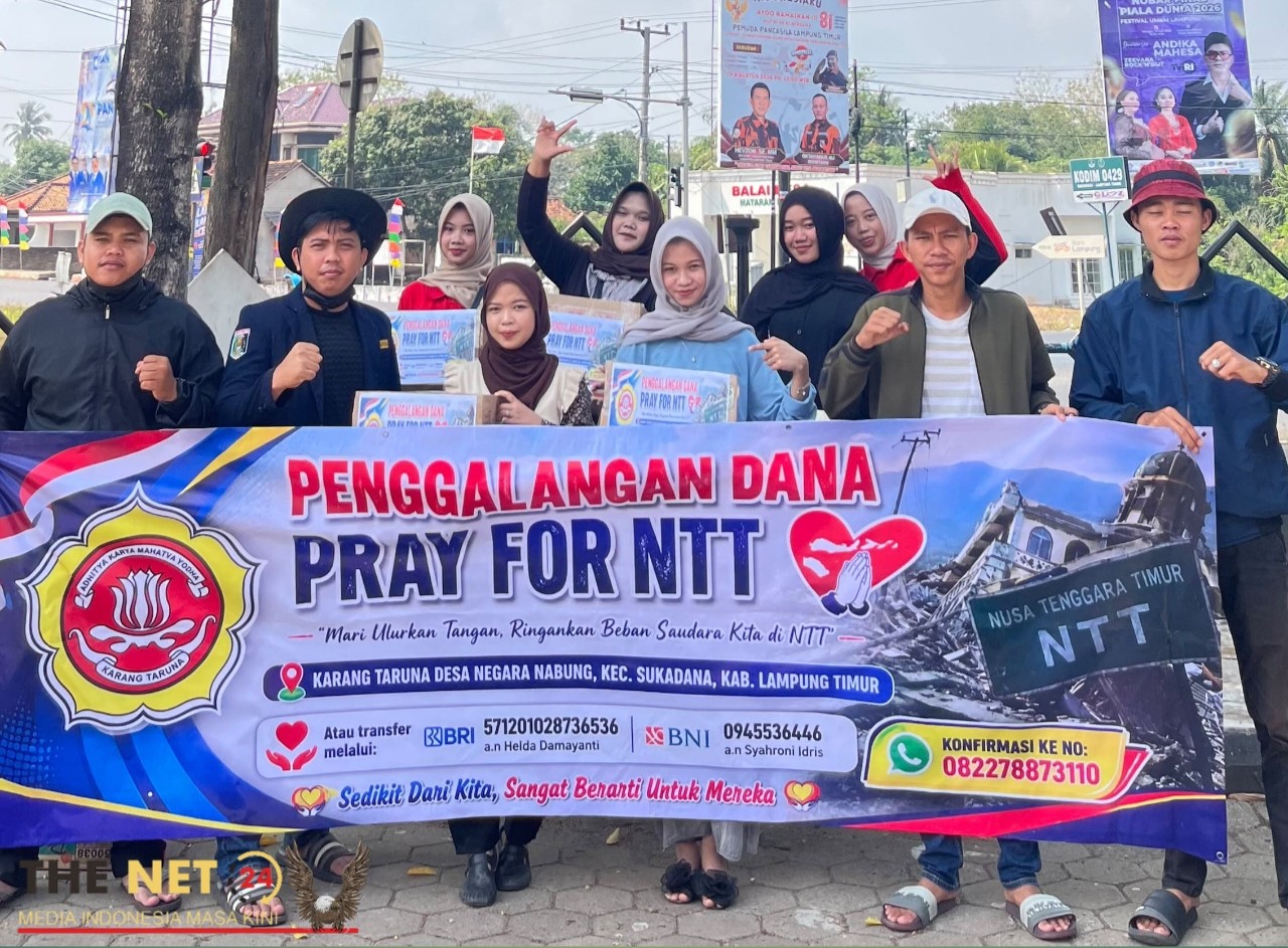 Karang Taruna Negara Nabung Galang Dana untuk Korban Bencana di NTT