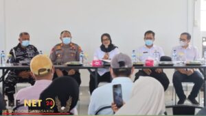 Bupati Ela Pimpin Rakor Mitigasi Bencana di Kampung Nelayan Merah Putih Labuhan Maringgai