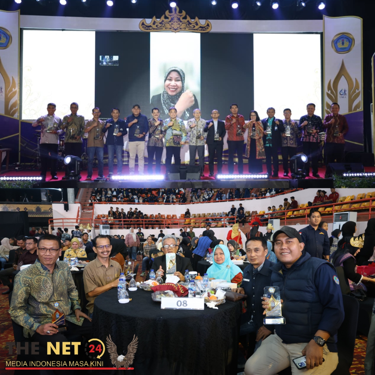 SMSI Lampung Raih Anugerah Unila Be Strong 2026 dari Rektor Unila