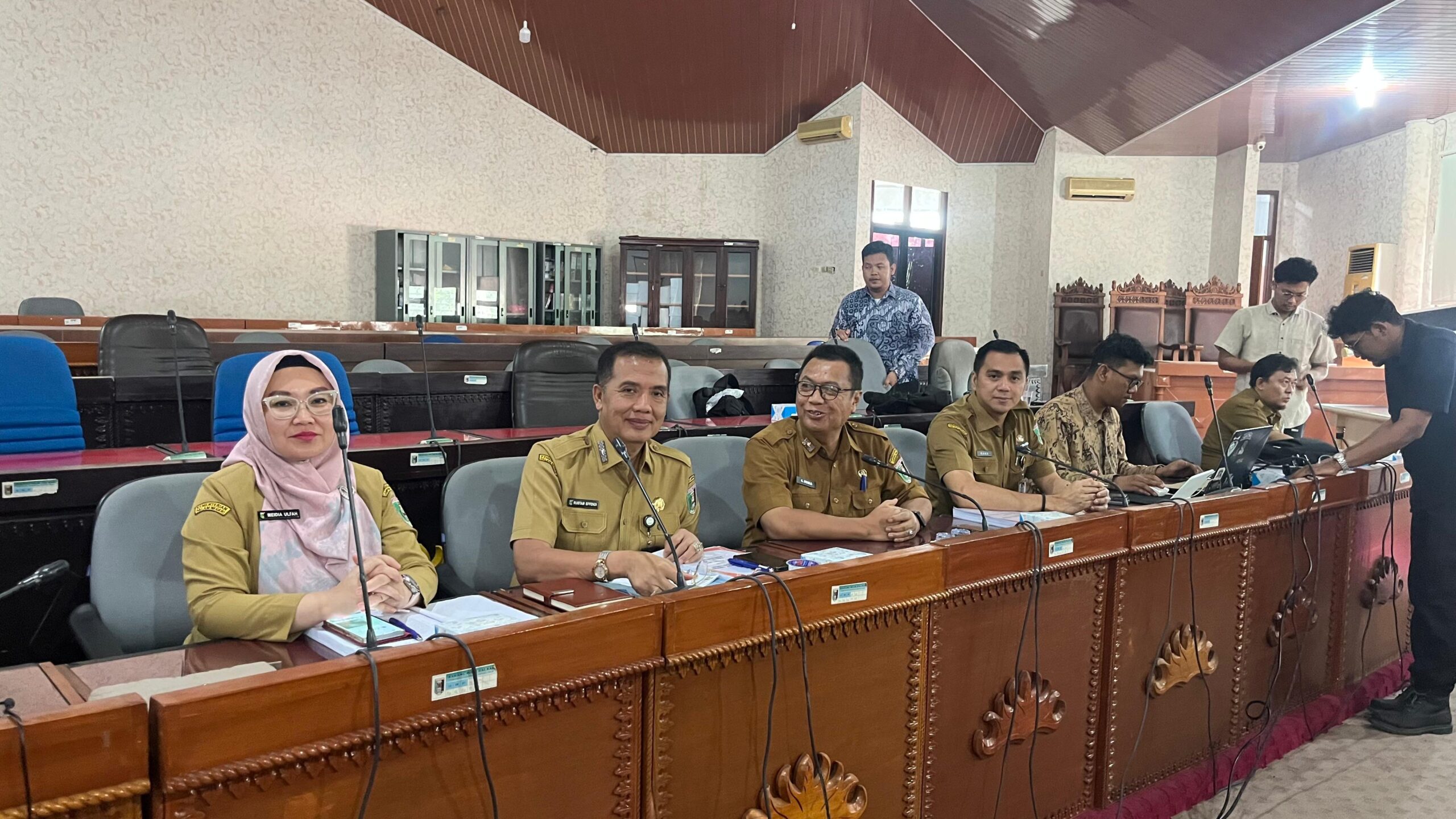 Rapat Lanjutan Raperda RTRW, Pemkab Lamtim dan DPRD Komitmen Wujudkan Tata Ruang Terpadu