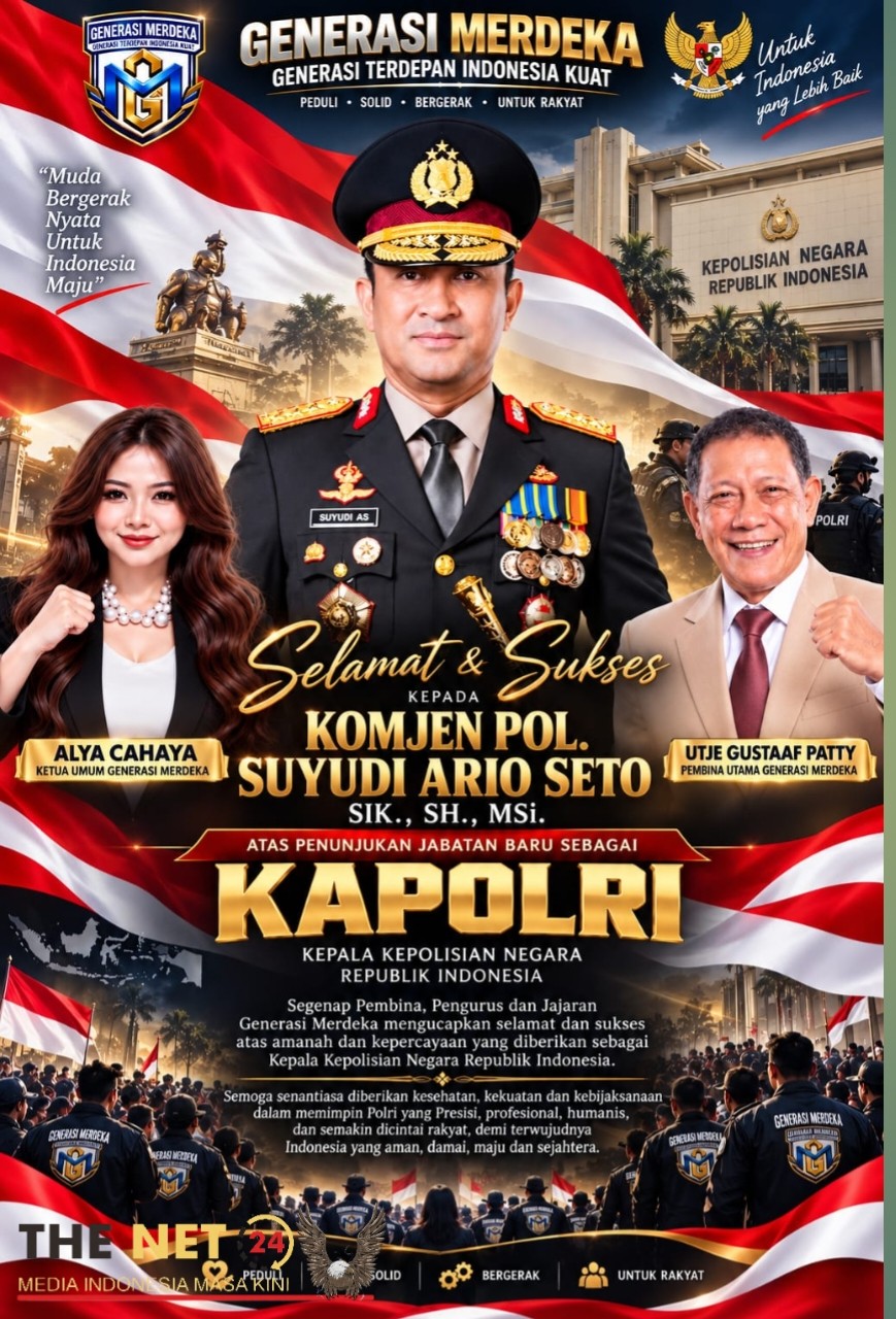 Ketum Generasi Merdeka dan Jajaran Sampaikan Ucapan Selama Kepada Komjen Pol. Suyadi Ario Seto