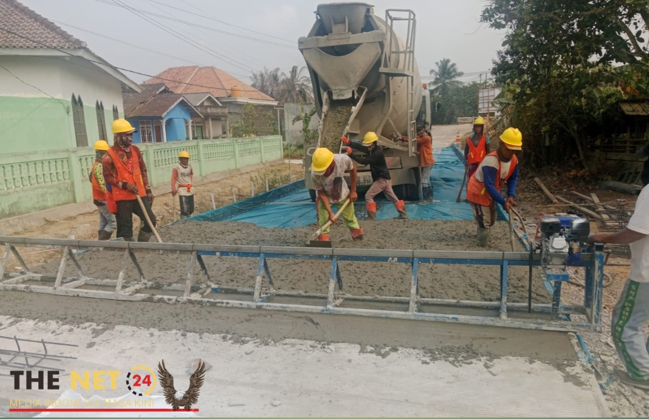Jalan Braja Sakti – Sriminosari Mulai Dibangun, Masyarakat Ucapkan Trimakasih ke Bupati Lampung Timur